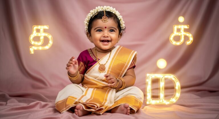 Pure Tamil Baby Girl Names Starting with D 2025