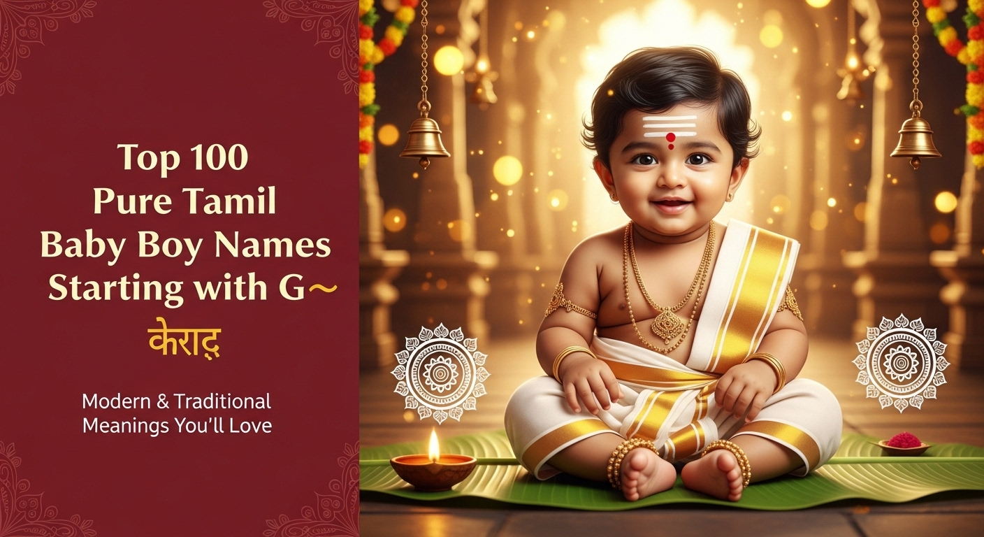 Pure Tamil Baby Boy Names Starting with G