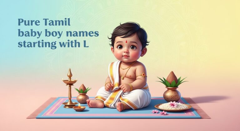 Pure Tamil Baby Boy Names Starting with L