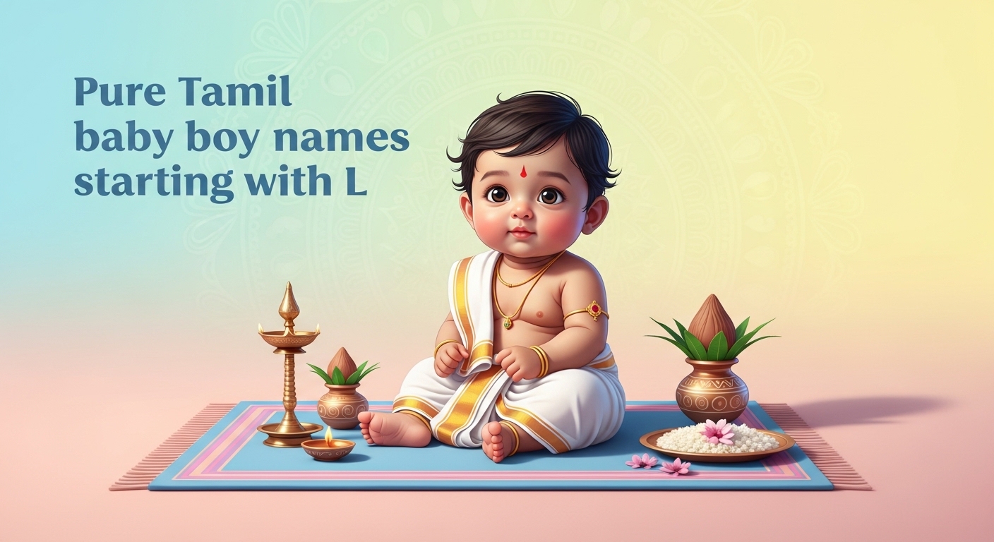 Pure Tamil Baby Boy Names Starting with L