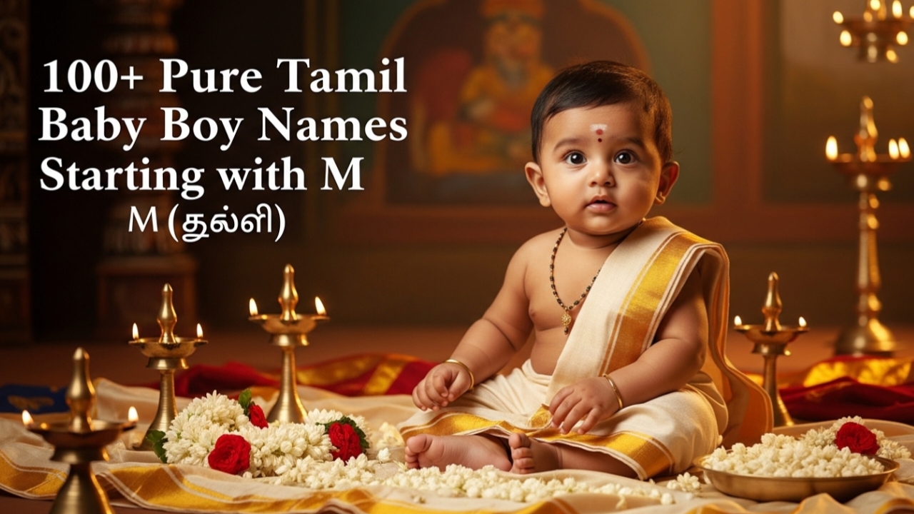 Pure Tamil Baby Boy Names Starting with M